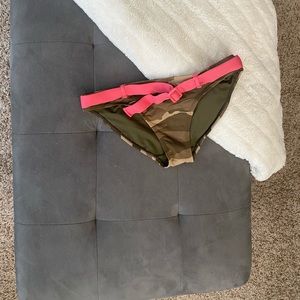 Camo and Pink Bikini Bottom